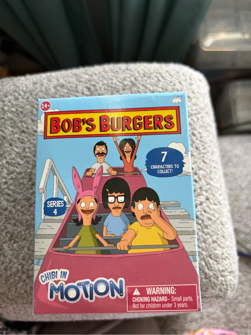 Bob's Burgers Chibi in Motion Series 4 Sealed Blind Box Bag Clip